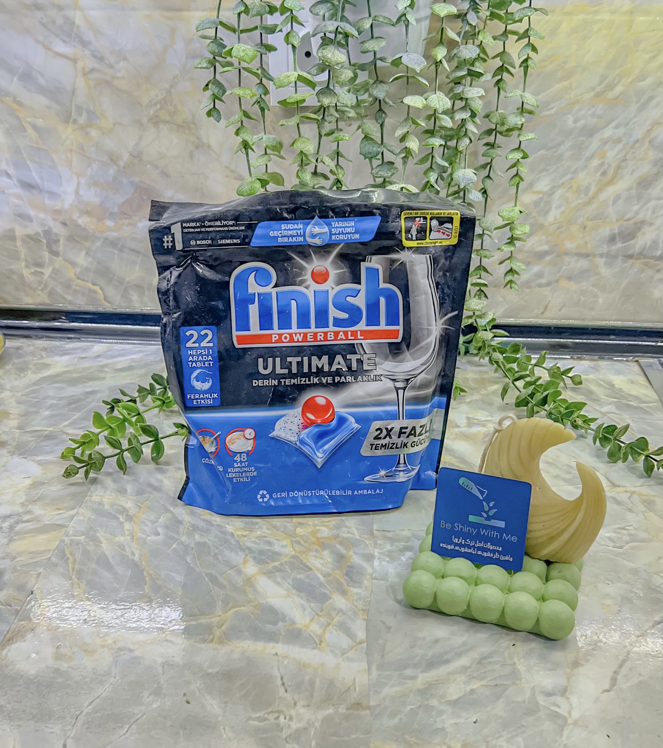 قرص ماشین ظرفشویی فینیش مدل التیمیت ۲۲ عددی