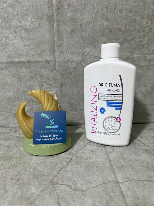 شامپو ضد شوره دکتر سی تونا فارماسی مدل Vitalizing حجم 500 میل