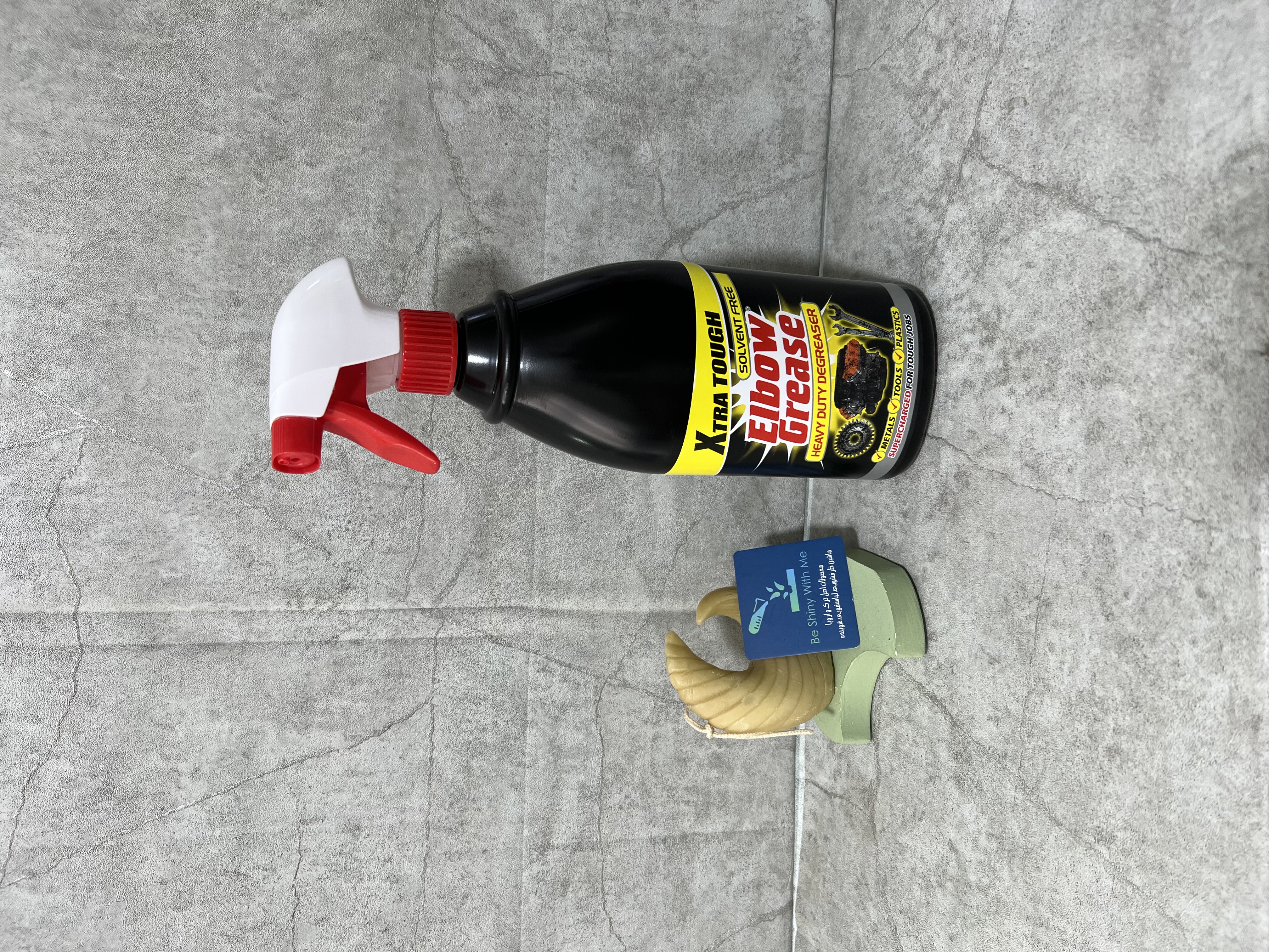 اسپری چربی زدا ابزار آلات البو گریس مدل Heavy Duty Degreaser حجم 1000 میلی لیتر